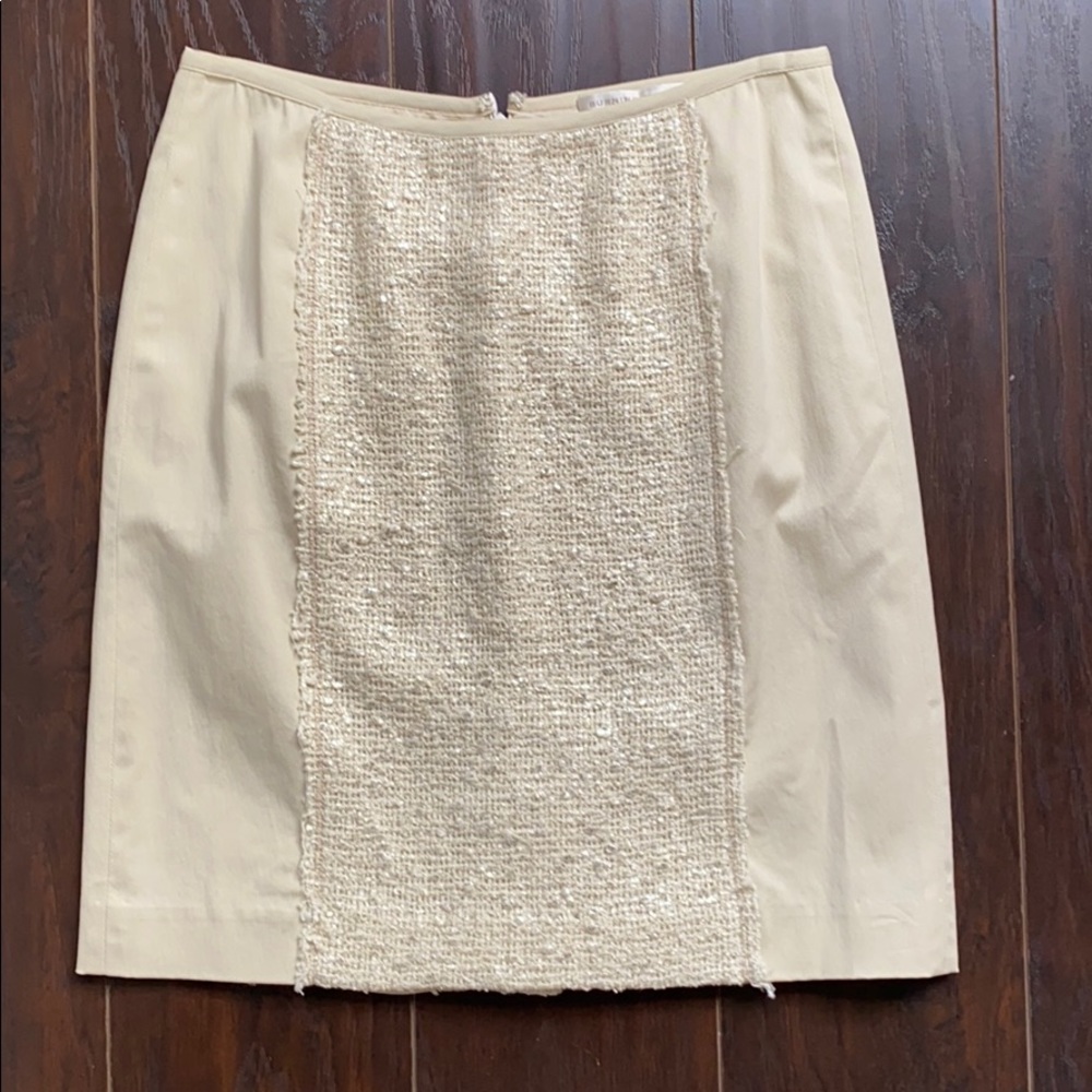 Shimmer lined skirt
